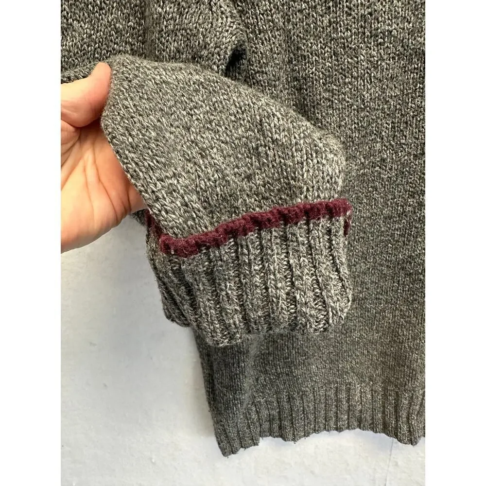 Banana Republic Grey Blue‎ Cardigan Hoodie Size XL Men - Picture 4 of 6